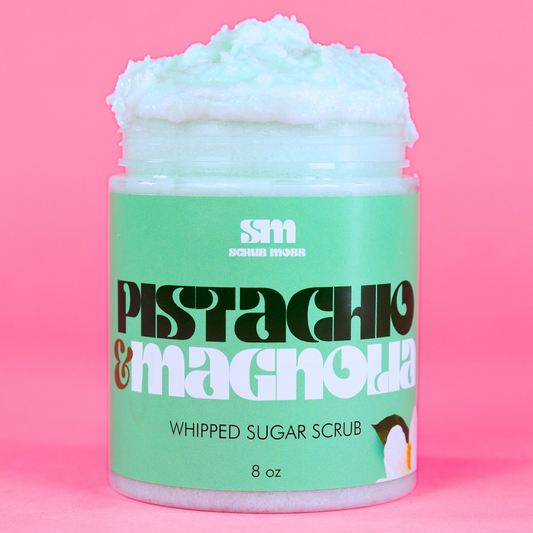 Pistachio & Magnolia Whipped Sugar Scrub