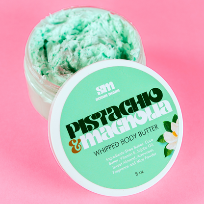 Pistachio & Magnolia Whipped Body Butter